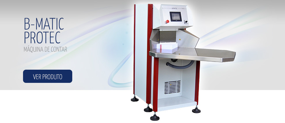 Máquina de contar papel B-MATIC Protec CT2 ou CT3